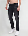 Flying Machine Slim Tapered Fit Mid Rise Wash Jeans