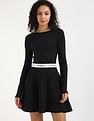 Tommy Hilfiger Cotton Boat Neck Skater Dress