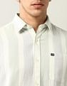Arrow Sport Vertical Striped Slim Fit Shirt