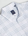 Arrow Sports Graph Check Manhattan Slim Fit Shirt