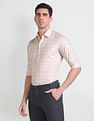 Arrow Windowpane Check Cotton Shirt