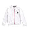 U.S. Polo Assn. Kids Mock Neck England Embroidered Sweatshirt