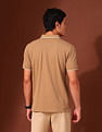 U.S. Polo Assn. Solid Slim Fit Varsity Polo Shirt