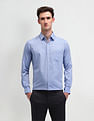 Arrow Textured Manhattan Slim Fit Shirt