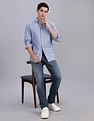 Tommy Hilfiger Textured Regular-Fit Oxford Woven Shirt