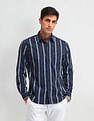 Arrow Sport Vertical Striped Tailored Fit Shirt