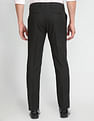 Arrow Heathered Hudson Tailored Regular Fit Trousers