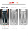 Flying Machine Mid Rise Freddie Slim Straight Jeans