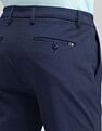 Arrow Sport Self-Design Slim Fit Trousers