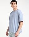 Calvin Klein Jeans Logo Oversized-Fit Cotton T Shirt