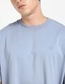 Calvin Klein Jeans Logo Oversized-Fit Cotton T Shirt