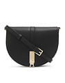 Tommy Hilfiger Solid Black Pu Sling Bag