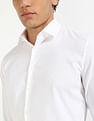 Calvin Klein Tonal Stretch Slim Fit Dobby Shirt