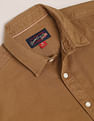 U.S. Polo Assn. Denim Co. Solid Twill Convertible Sleeve Shirt