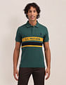 U.S. Polo Assn. Horizontal Striped Slim Fit Polo Shirt