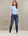 U.S. Polo Assn. Women High Rise Super Skinny Fit Jeans
