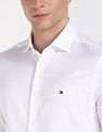 Tommy Hilfiger Striped Slim-Fit Cotton Shirt