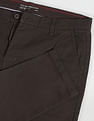 Flying Machine Twill Geometric Print Trousers
