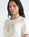Tommy Hilfiger Viscose Jersey Crest T-Shirt