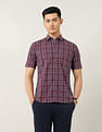 Arrow Sport Regular Fit Plaid Checked Shirt