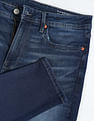 Flying Machine Mid Rise Mankle Slim Tapered Jeans