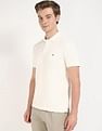 Tommy Hilfiger Solid Regular-Fit Cotton Polo Shirt