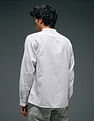 Flying Machine Vertical Striped Regular Fit Shirt
