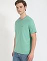 Tommy Hilfiger Solid Regular Fit T-shirt