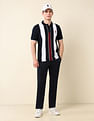 U.S. Polo Assn. Vertical Striped Classic Polo Shirt