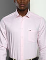 Tommy Hilfiger Solid Dobby Cotton Shirt