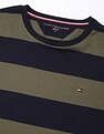 Tommy Hilfiger Striped Regular-Fit Cotton T-Shirt