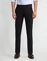 Arrow Slim Fit Mid Rise Trousers