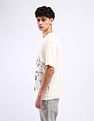 Flying Machine Graphic Print Cotton T-Shirt