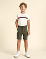 U.S. Polo Assn. Kids Boys Pure Cotton Regular Fit Shorts