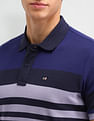 Arrow Sport Horizontal Striped Polo Shirt