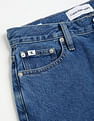 Calvin Klein Women Solid Mom Fit Jeans