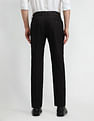 Arrow Mid Rise Vertical Stripe Trousers