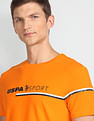 USPA Active Slim Fit Brand Print T-Shirt