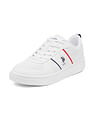 U.S. Polo Assn. Men Regino Off White Retro Court Sneakers