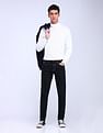 Flying Machine Slash Slim Tapered Jeans