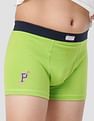 USPA Innerwear Boys Solid Cotton Spandex IKTA Trunks - Pack Of 2