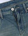 Flying Machine Slash Slim Tapered Fit Flex Knit Jeans