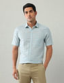 Arrow Liberty Classic Fit Grid Tattersall Checked Shirt