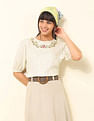 U.S. Polo Assn. Women Floral Embroidered Top
