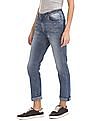 U.S. Polo Assn. Women Mid Rise Slim Fit Jeans