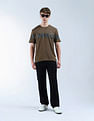 Flying Machine Digitopia Relaxed Fit T-Shirt