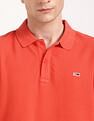 Tommy Hilfiger Solid Slim-Fit Cotton Polo Shirt