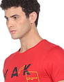 Flying Machine Cotton Graphic Print T-Shirt