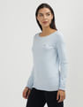 Tommy Hilfiger Boat Neck Solid Sweater