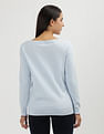 Tommy Hilfiger Boat Neck Solid Sweater